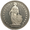 2 франка 1991 год.Швейцария.