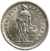 1/2 франка 1970 год.Швейцария.