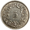 5 раппен 1933 год.Швейцария. 