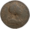 1/2 пенни 1770 год.Георг III.Великобритания.Медь.