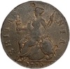 1/2 пенни 1770 год.Георг III.Великобритания.Медь.