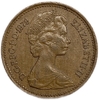 1 пенни 1979 год.Елизавета II.Великобритания.