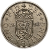 1 шиллинг 1958 год.Елизавета II.Великобритания.