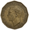 3 пенса 1952 год.Георг VI.Великобритания.