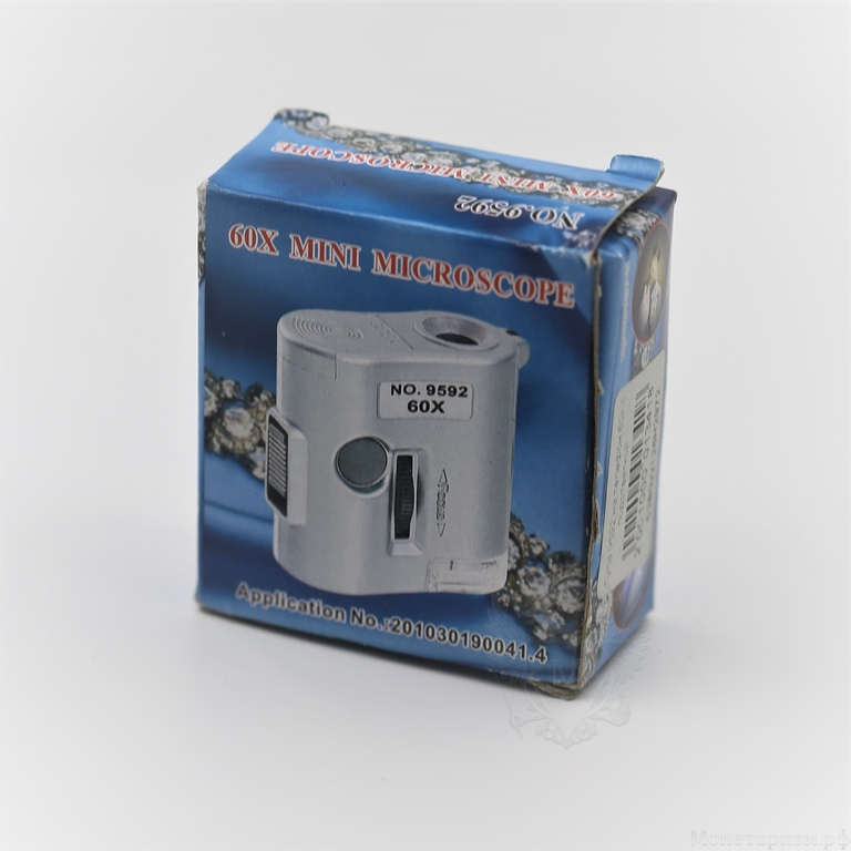 Мини микроскоп N9592.Zoom до x60.