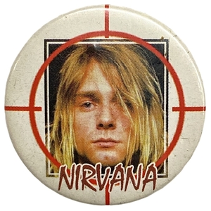 Значок закатной.Рок-группа.Nirvana.Нирвана.Курт Кобейн.