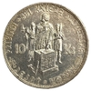 10 крон 1944 год.Князь Прибина.Оккупация Германией.Словакия.Серебро.