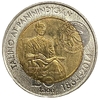 10 писо 2014 год.150 лет со дня рождения Аполинарио Мабини.Филиппины.Биметалл.