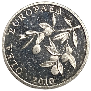 20 липа 2010 год.Ветвь оливы.Республика Хорватия.Proof.