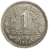 1 рейхсмарка 1934 год.Двор A.Веймарская Республика.Германия.Серебро. 