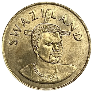 5 эмалангени 1999 год.Король Мсвати III.Королевство Свазиленд.Эсватини.