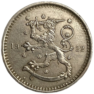 1 марка 1922 год.Финляндия.