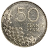 50 пенни 1991 год.Медведь.Финляндия.  