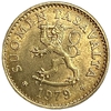 10 пенни 1979 год.Сосна.Финляндия.    