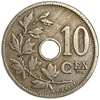 10 сантимов 1905 год.Леопольд II.Бельгия.