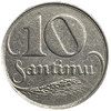 10 сантимов 1922 год.Латвия.