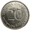 20 толаров 2003 год.Журавль.Словения.