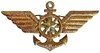 Знак нагрудный 1969 год.Капитан военного речного флота.ВФ СССР.