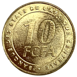 10 франков 2006 год.СЕМАС.Центральная Африка.
