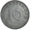 10 рейхспфеннигов 1942 год.Двор A.3 рейх.Германия.       