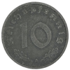 10 рейхспфеннигов 1940 год.Двор A.3 рейх.Германия.      
