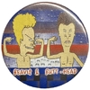 Значок 1990-е годы.Бивис и Баттхед.Beavis and Butt-Head.Культуристы.