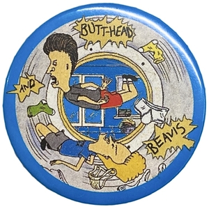 Значок 1990-е годы.Бивис и Баттхед.Beavis and Butt-Head.Большая стирка.