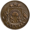 1 сантим 1935 год.Латвия. 