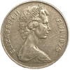 10 центов 1975 год.Ула Тава-Тава.Елизавета II.Фиджи.