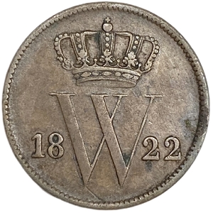 1 цент 1822 год.Вильгельм I.Нидерланды.