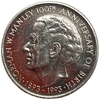 5 долларов 1993 год.Норман Вашингтон Мэнли - 100 лет со дня рождения.Ямайка.