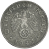 1 рейхспфенниг 1942 год.Двор G.3 рейх.Германия.  