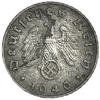 5 рейхспфеннигов 1940 год.Двор B.3 рейх.Германия.