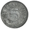 5 рейхспфеннигов 1942 год.Двор B.3 рейх.Германия.  