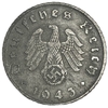 5 рейхспфеннигов 1943 год.Двор A.3 рейх.Германия.  