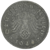 10 рейхспфеннигов 1940 год.Двор A.3 рейх.Германия.       