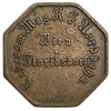 2 геллера 1890-1910 год.Продовольственный жетон Северной Железной дороги.Австро-Венгрия.Бронза.