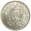 20 крон 1941 год.Кирилл и Мефодий.Оккупация Германией.Словакия.Серебро.UNC.