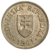 50 геллеров 1941 год.Германская оккупация.Словакия. 