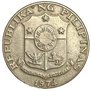 50 сентимо 1974 год.Марсело дель Пилар.Серия Пилипинас.Филиппины.
