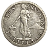 10 сентаво 1921 год.Либерти.Филиппины.Серебро.