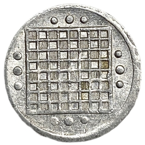 Игровая монета (жетон) 5 пфеннигов (Spielgeld).Германия.1920-1930-е гг.Алюминий.
