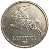 10 литов 1936 год.Витовт Великий.Первая Республика.Литва.Серебро