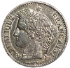 20 сантимов 1851 год.Церера.Франция.