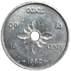 10 центов 1952 год.Женский портрет.Лаос.