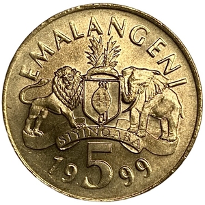 5 эмалангени 1999 год.Король Мсвати III.Королевство Свазиленд.Эсватини.