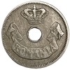 10 бани 1905 год.С отверстием.Королевство Румыния.Румыния.