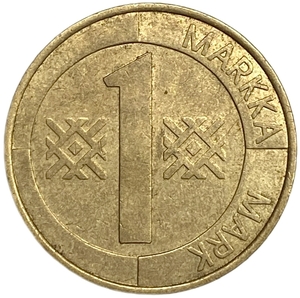 1 марка 1994 год.Финляндия.     