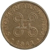 1 пенни 1963 год.Финляндия.  