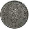 1 рейхспфенниг 1943 год.Двор D.3 рейх.Германия.  